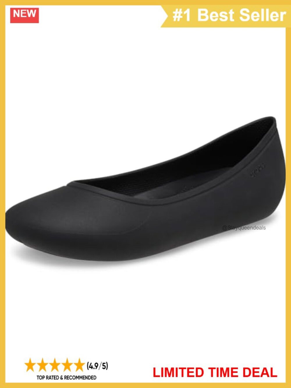 TPU Croslite Comfort Flats Lightweight Waterproof Casual Shoes